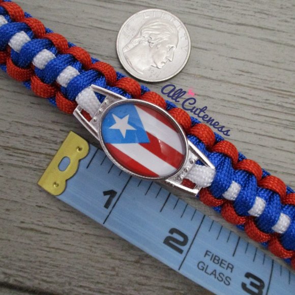 Puerto Rico Flag Bracelet - Picture 13 of 13